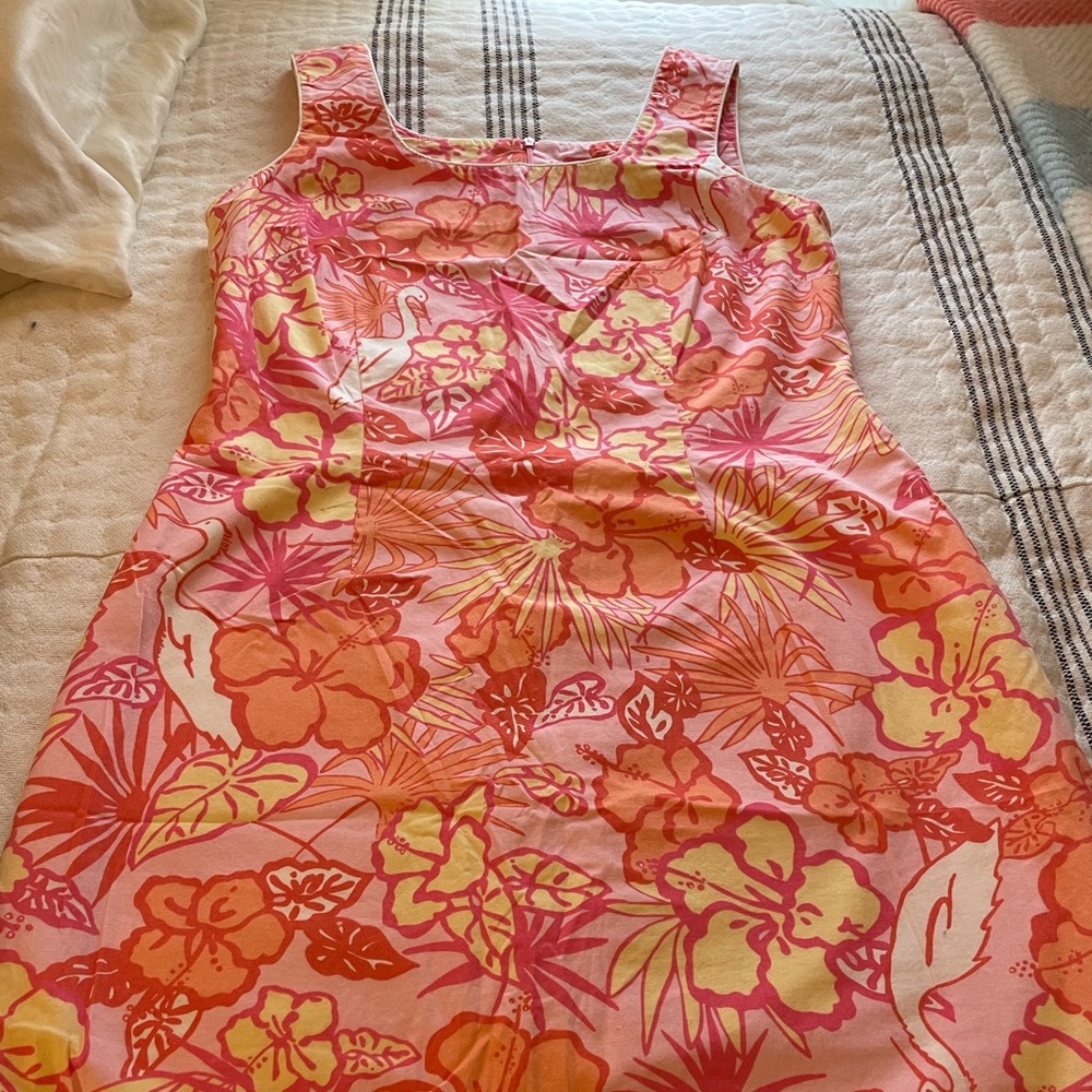 Vintage Lily Dress.  Super fun pattern. Cotton dress.